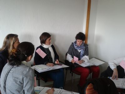 Alumnas durante el curso de "Gestión del Cambio" en Madrid